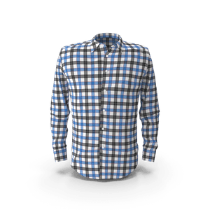 Blue & Black Check Shirt