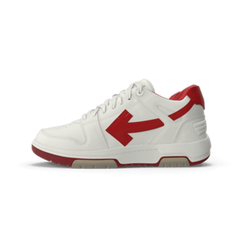 Sports Sneakers Off White & Red